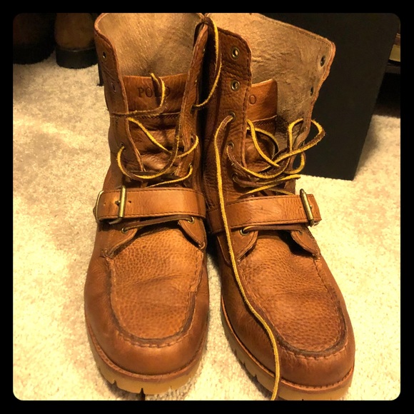 polo ralph lauren men's ranger alpine leather boots